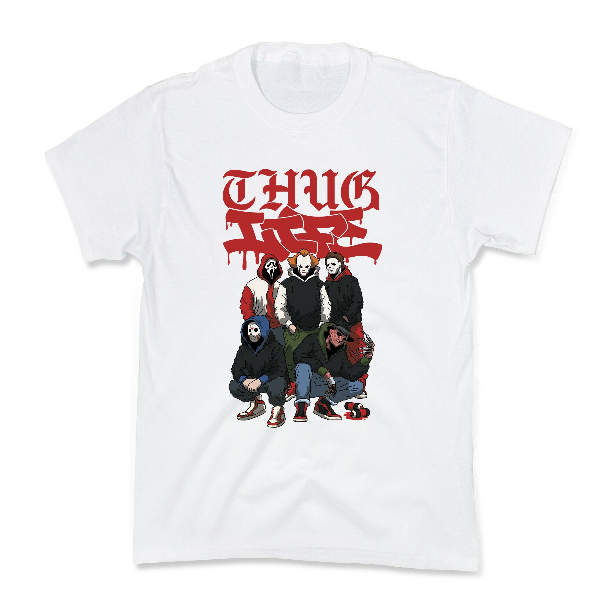 Thug Life Halloween Kids Tee
